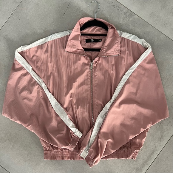 MISSGUIDED pink nylon bomber jacket - Picture 1 of 6